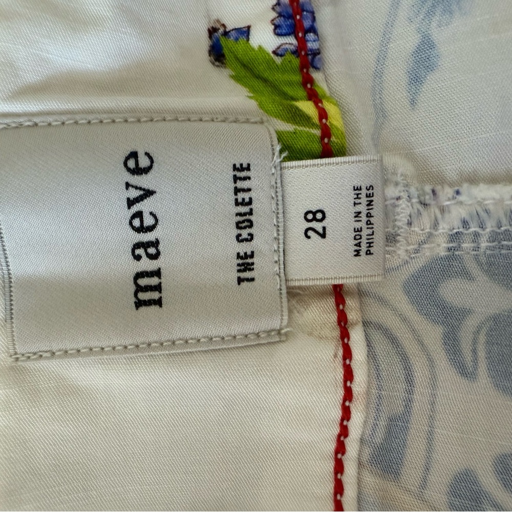 The Colette cropped wide-leg pants by Maeve (Anthropologie) - magic fabric edit - Picture 6 of 6